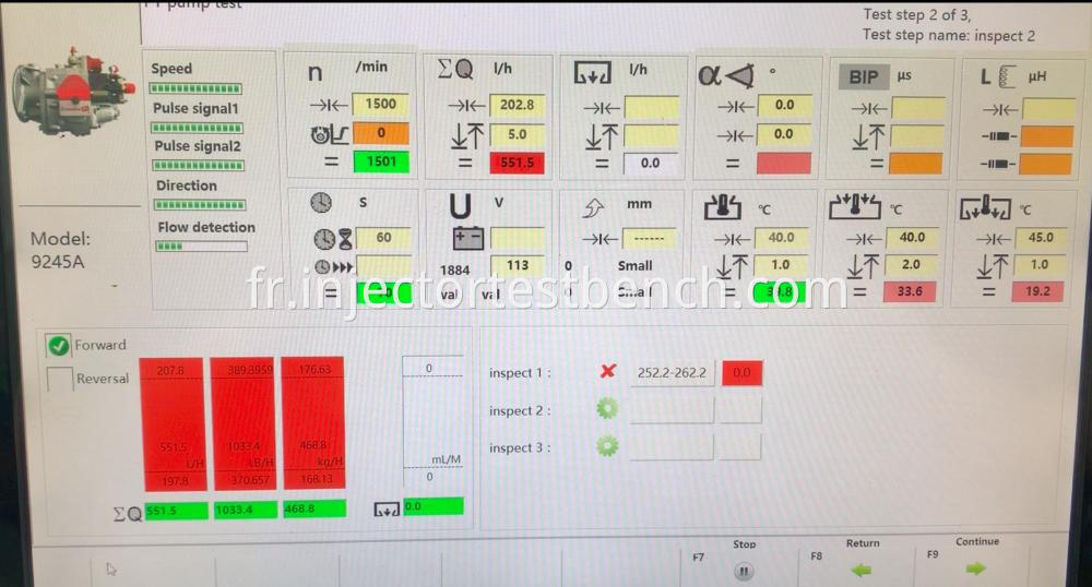 Pt Pump Tesitng Interface